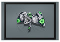 Botanical Beast Frilled Lizard Print